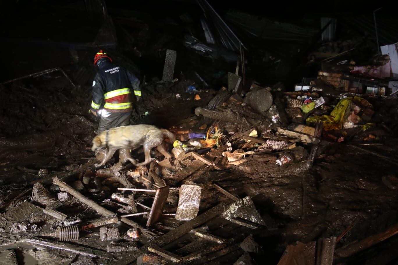 Aluvión en Quito: La tarde y noche de tragedia, muertes y destrucción