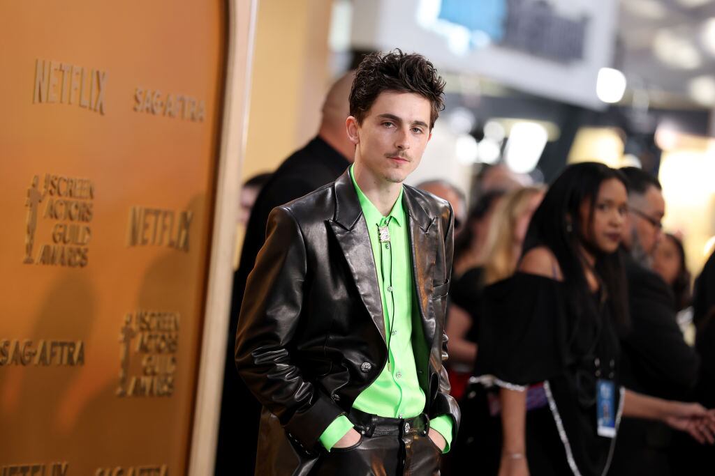 Con su reciente nominación al Oscar como Mejor Actor, el legado de Timothée Chalamet en Hollywood continúa creciendo. También ha capturado la atención del mundo de la moda y la cultura pop. Foto: Getty Images.