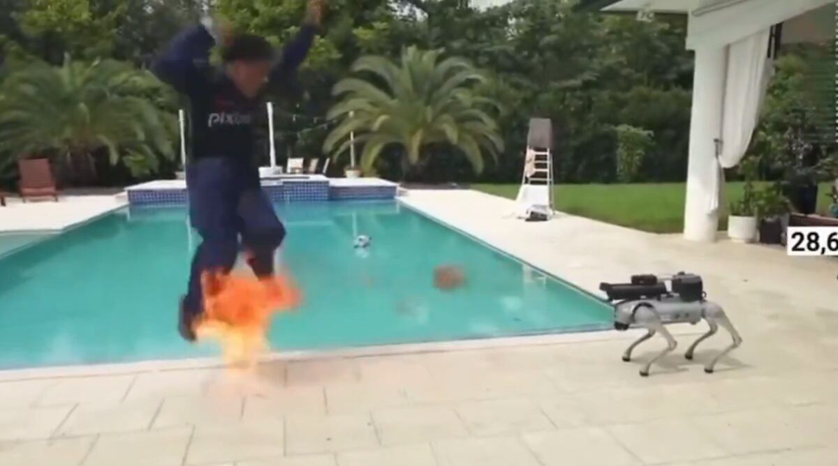 iShowSpeed casi es quemado por su propio perro robot: Así fue el inusual momento