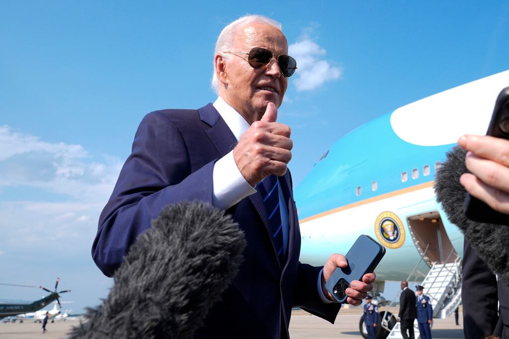 Biden reconoció que fue un “error” decir que quería poner a Donald Trump “en la mira”